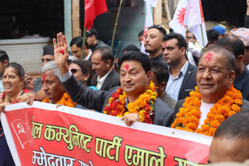 एमाले सचिव गाेकर्ण विष्टले दिए गुल्मी–२ बाट उम्मेदवारी